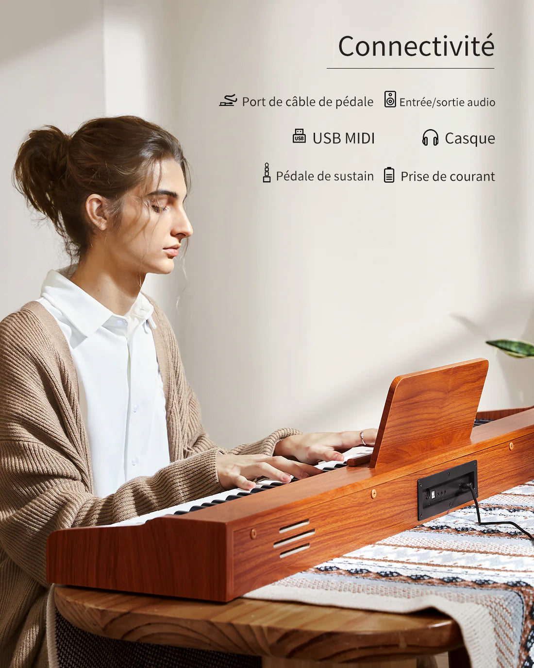 Donner DEP-1S + Piano LED Plus®